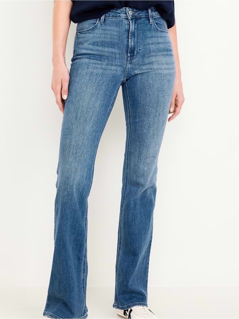 Old Navy High-Rise WOW Flare Jeans Dark Wash Women’s Size 8